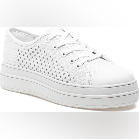 J Slides Shoes - J Slides - J/Slides Natasha Textured Platform Sneaker - Women’s 10